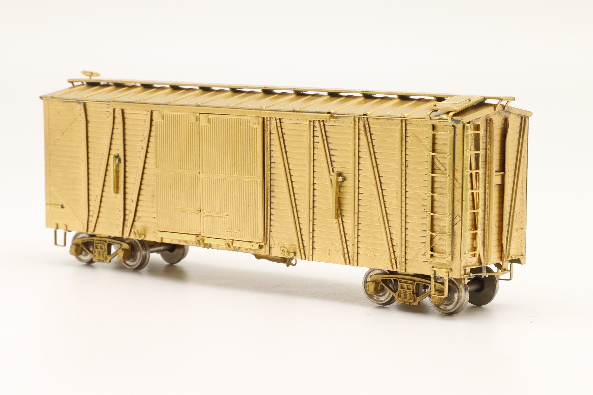 Oriental Limited HO Brass 0386 Automobile Milwaukee Box Car Unpainted