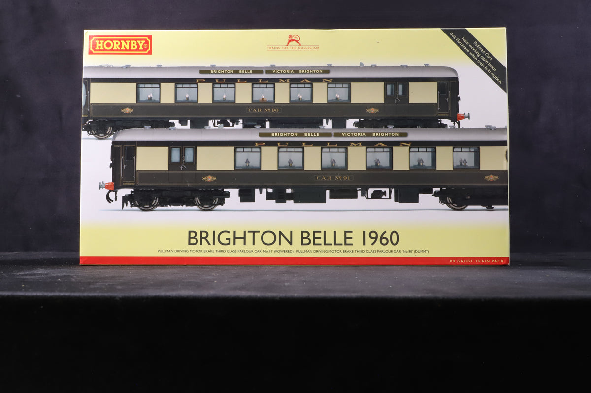 Hornby OO R3184 Brighton Belle 1960 Train Pack Power and Dummy Car