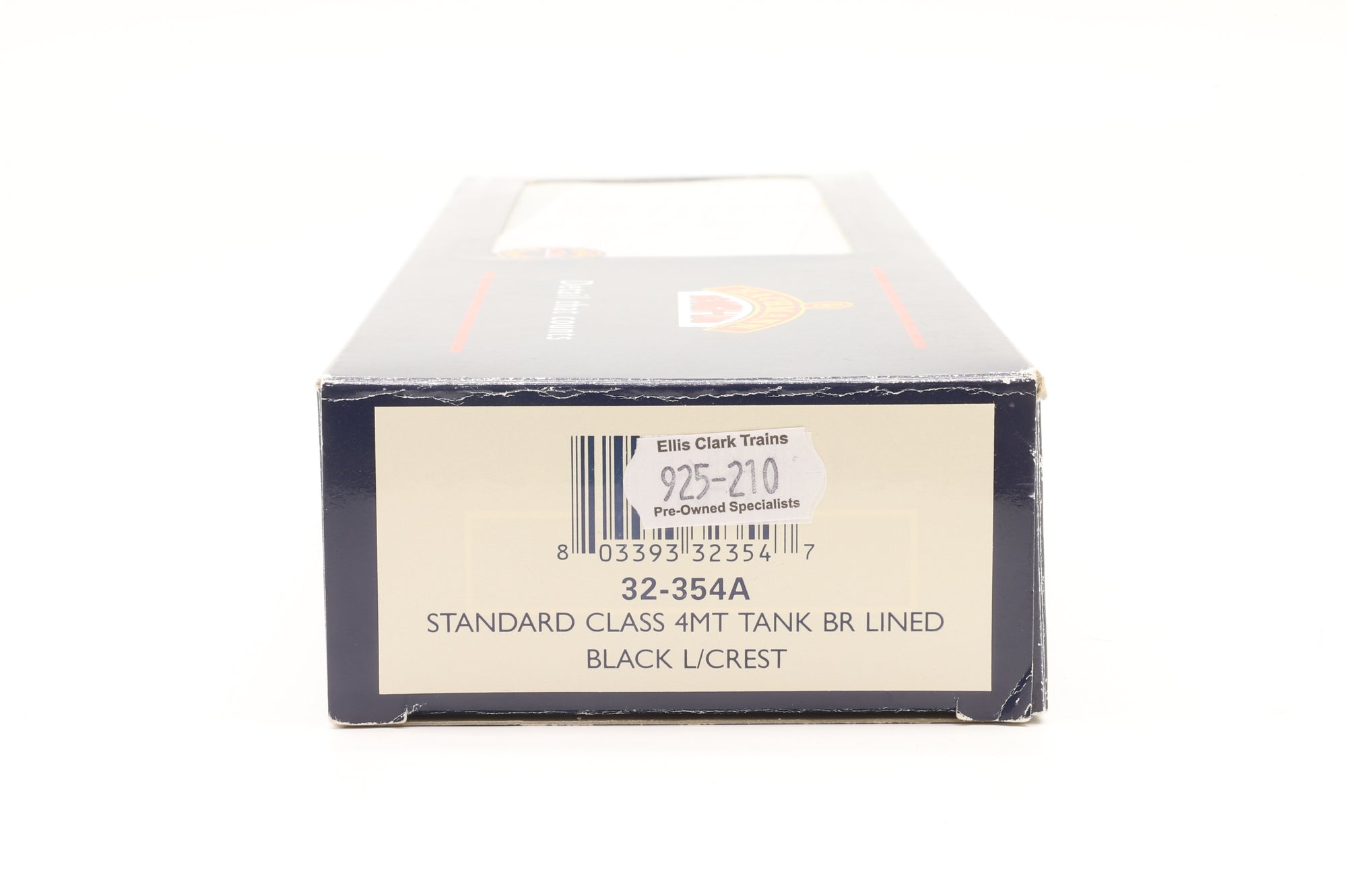 Bachmann OO 32-354A Standard Class 4MT Tank '80120' BR Lined Black L/C Weathered DCC Fitted