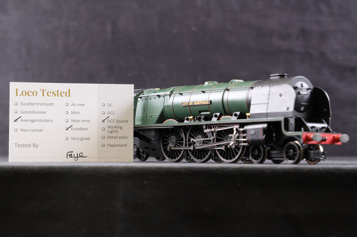 Hornby OO R2782XS BR 4-6-2 Duchess Class 8P &#39;City of Sheffield&#39;, DCC Sound