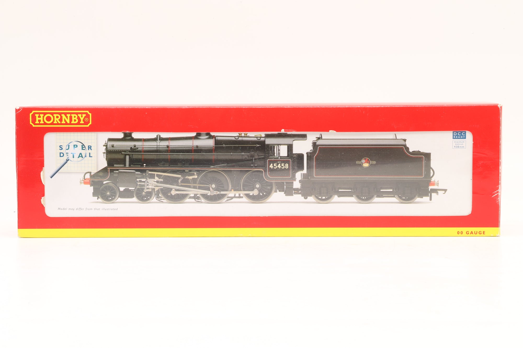 Hornby OO R2857 Class 5MT '45458' BR Lined Black L/C