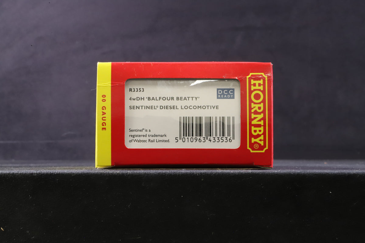 Hornby OO R3353 Sentinel 0-4-0 Shunter in Balfour Beatty Orange