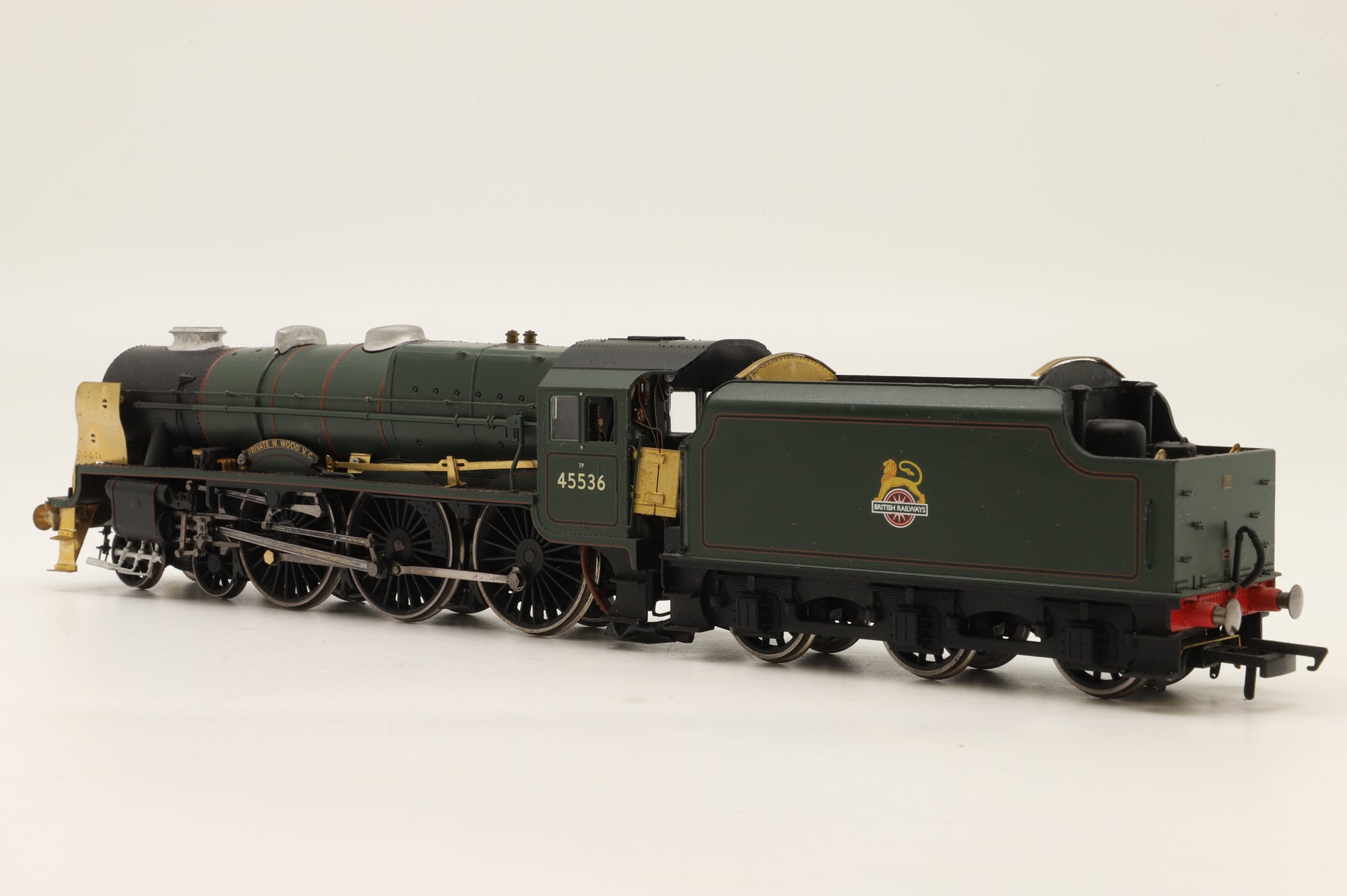 WORKSHOP Hornby OO R2726 Rebuilt Patriot Class '45536' BR Lined Green E/C DCC Sound Non Runner