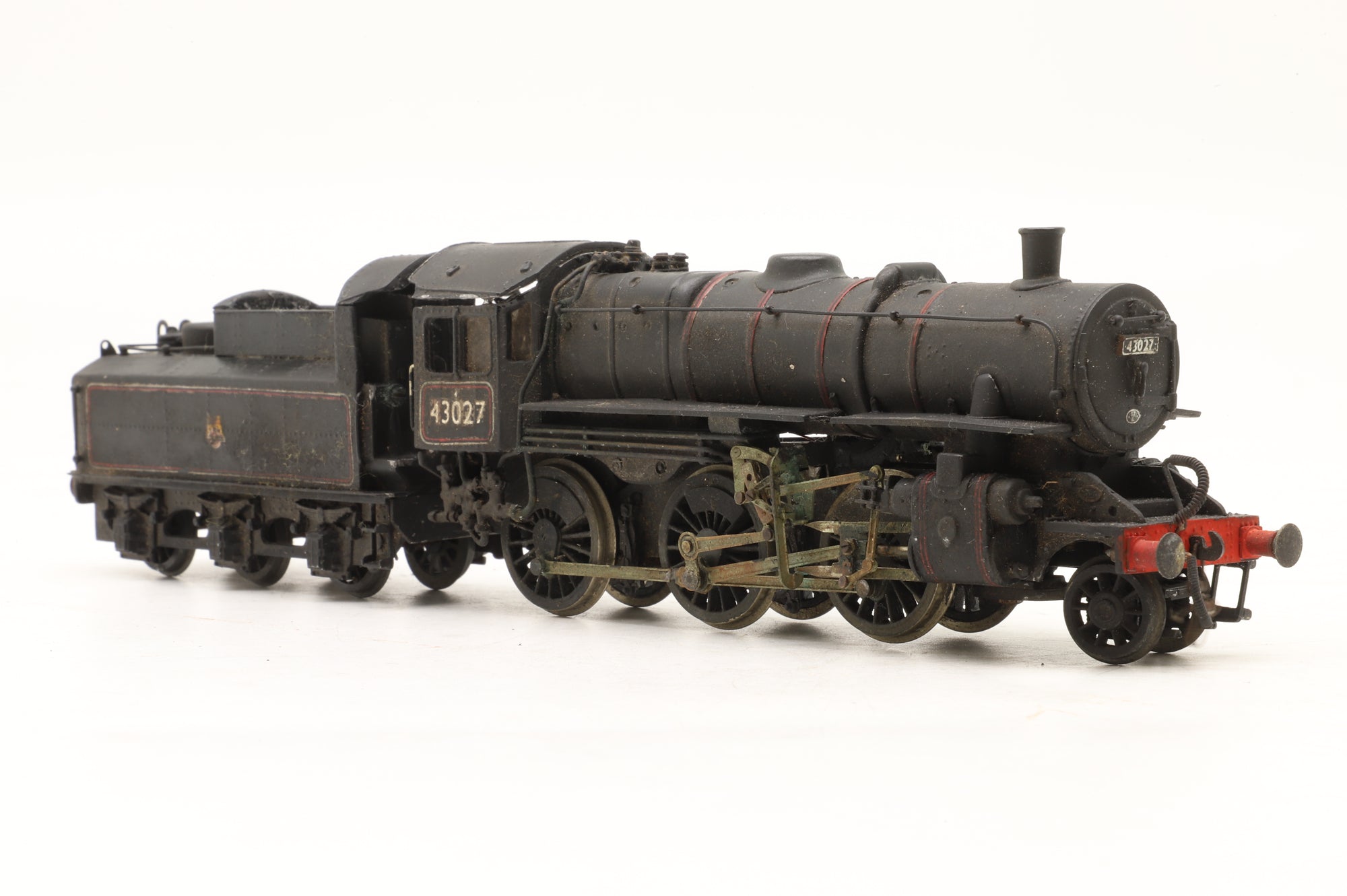 WORKSHOP Milholme Models OO Ivatt Class 4 '43027' BR Lined Black E/C Kit Built