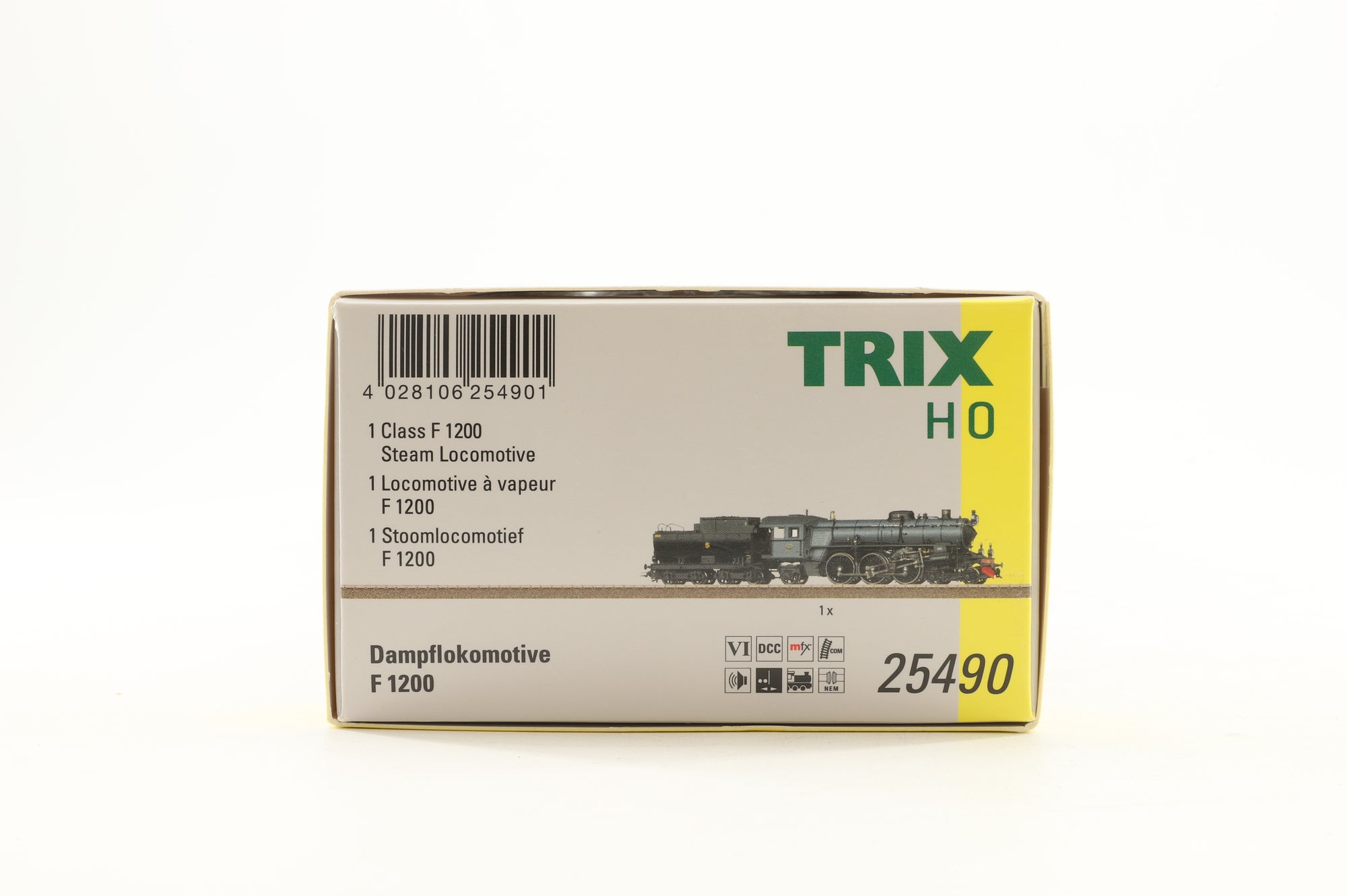 Trix HO 25490 Class F1200 XX in SJ Grey/Black - DCC Sound/Smoke