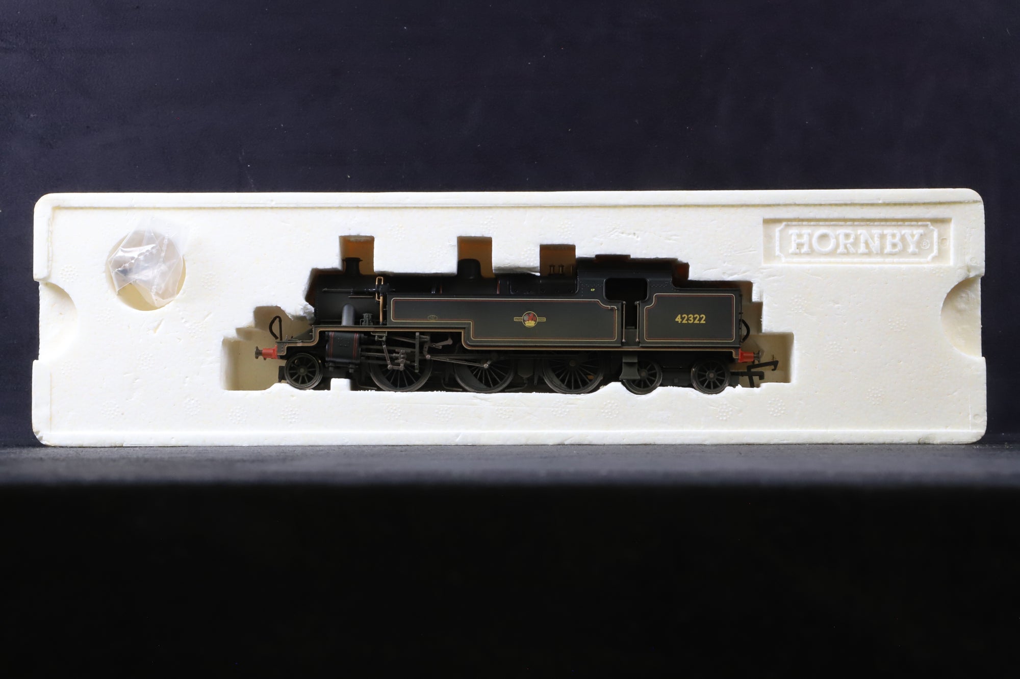 Hornby OO R2287 Fowler 4P 42322 in Lined BR Black w/ Late Crests - Weathered