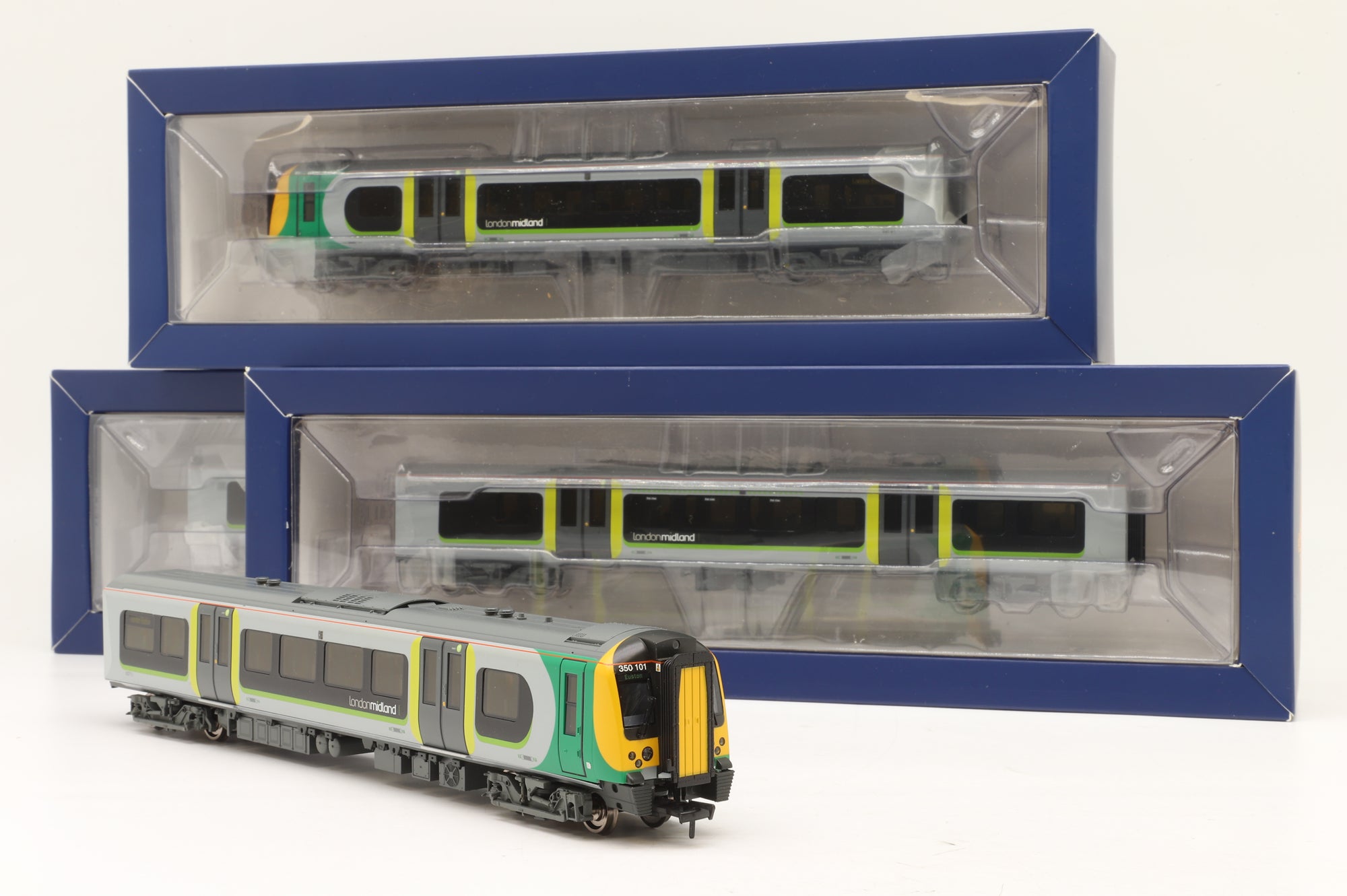 Bachmann OO 31-032 Class 350/1 Desiro 4-Car EMU 350101 in London Midland Livery