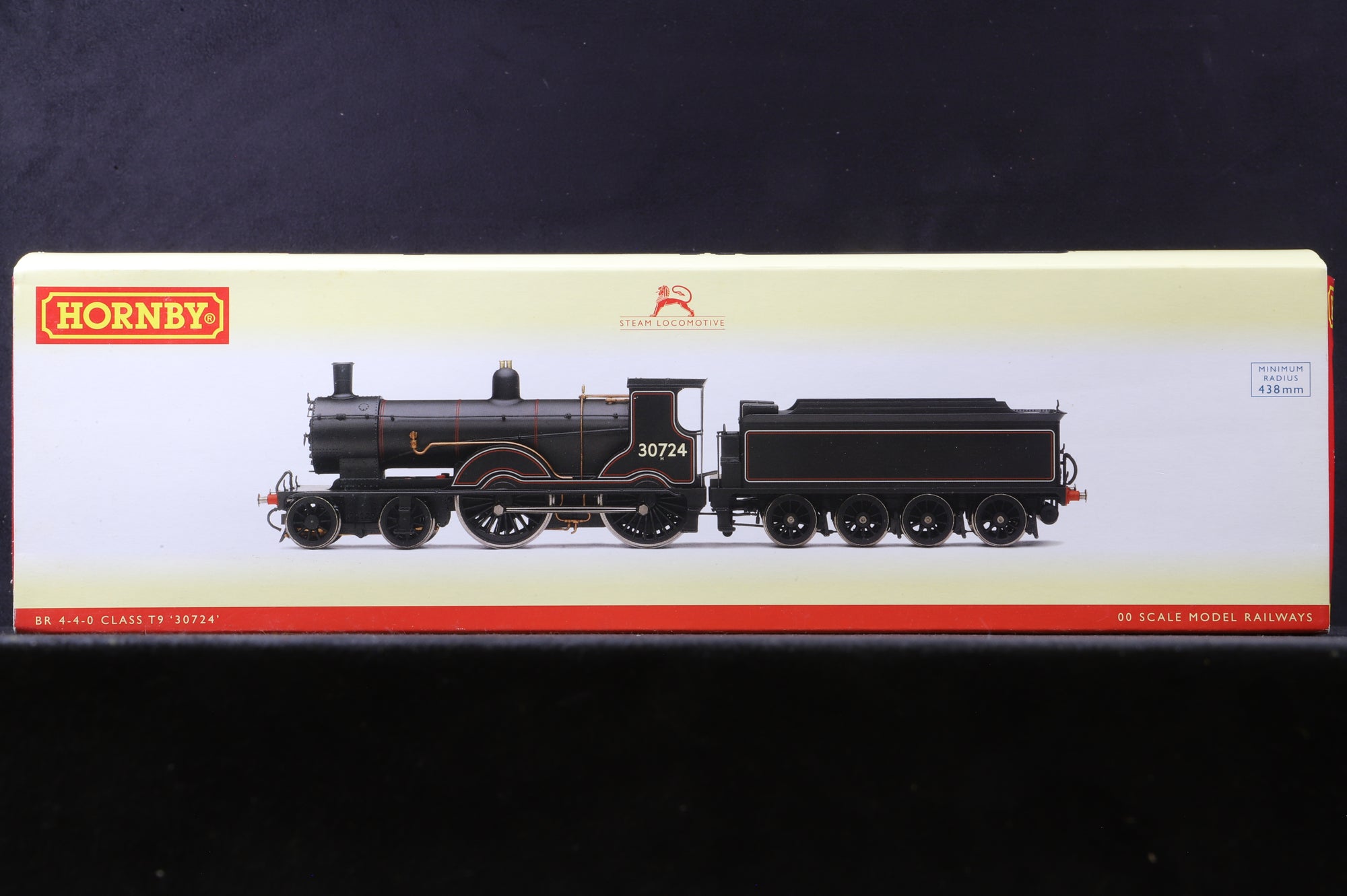 Hornby OO R2712 Class T9 Greyhound 4-4-0 '30724' BR Black