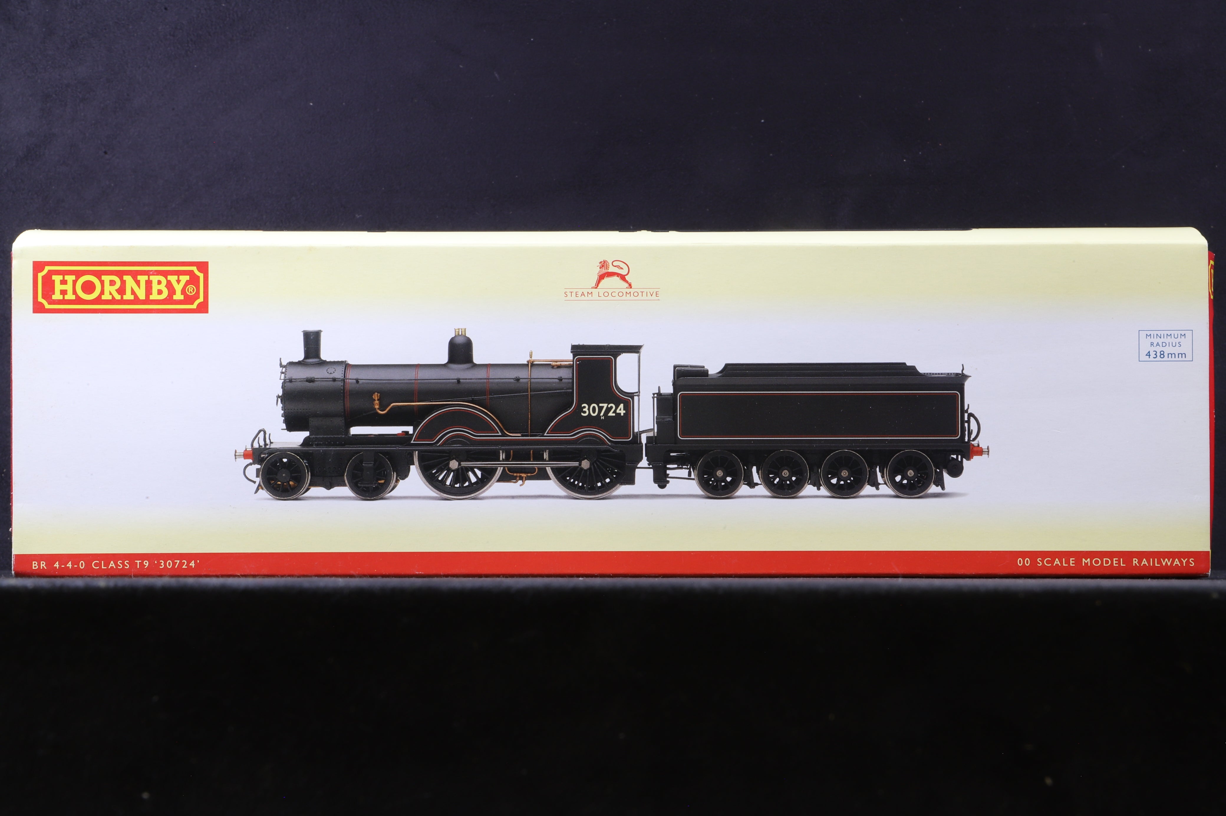 Hornby OO R2712 Class T9 Greyhound 4-4-0 '30724' BR Black - Clark