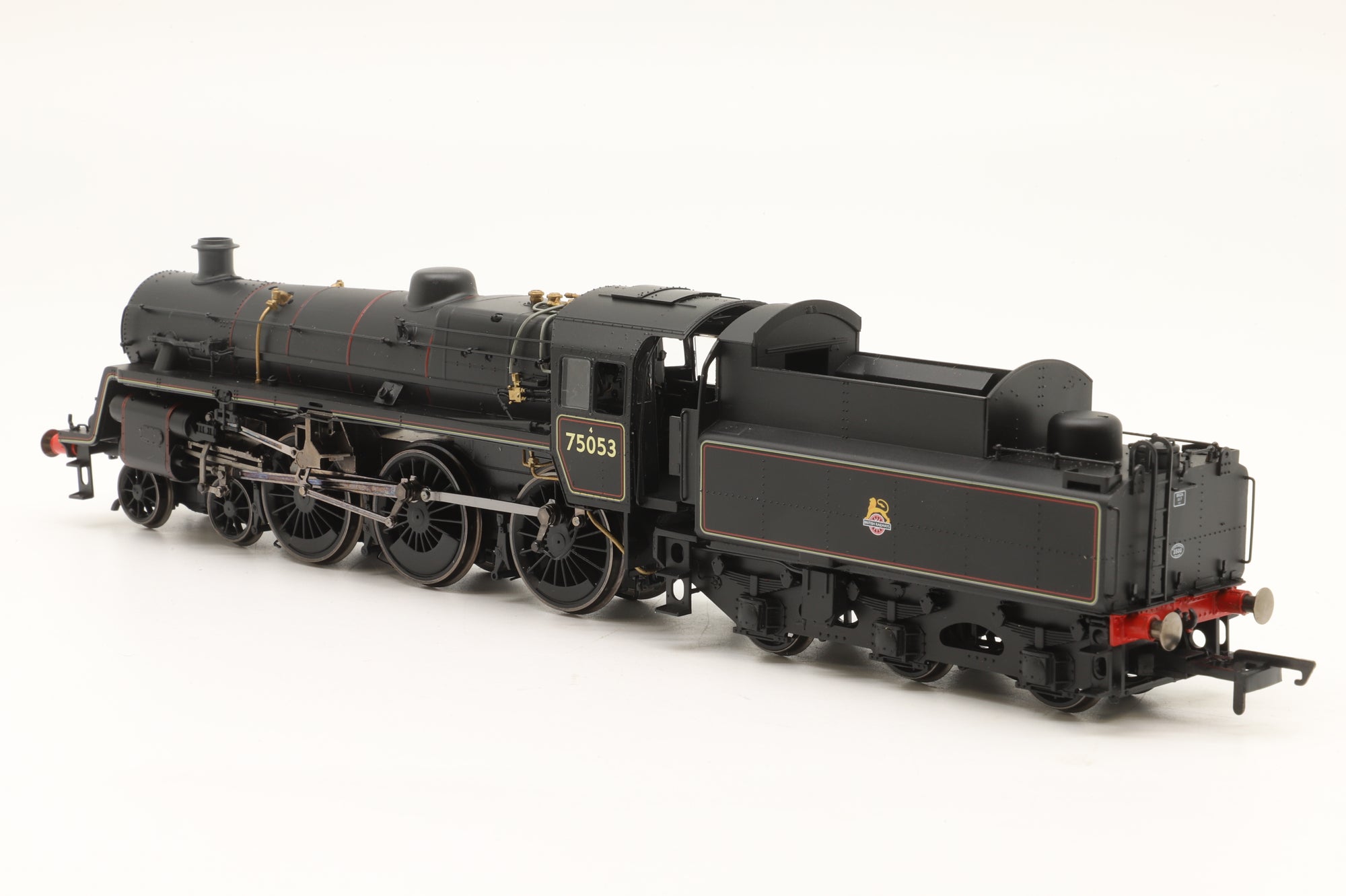 Hornby OO R3548 Standard 4MT 75053 in Lined BR Black w/ Early Crests