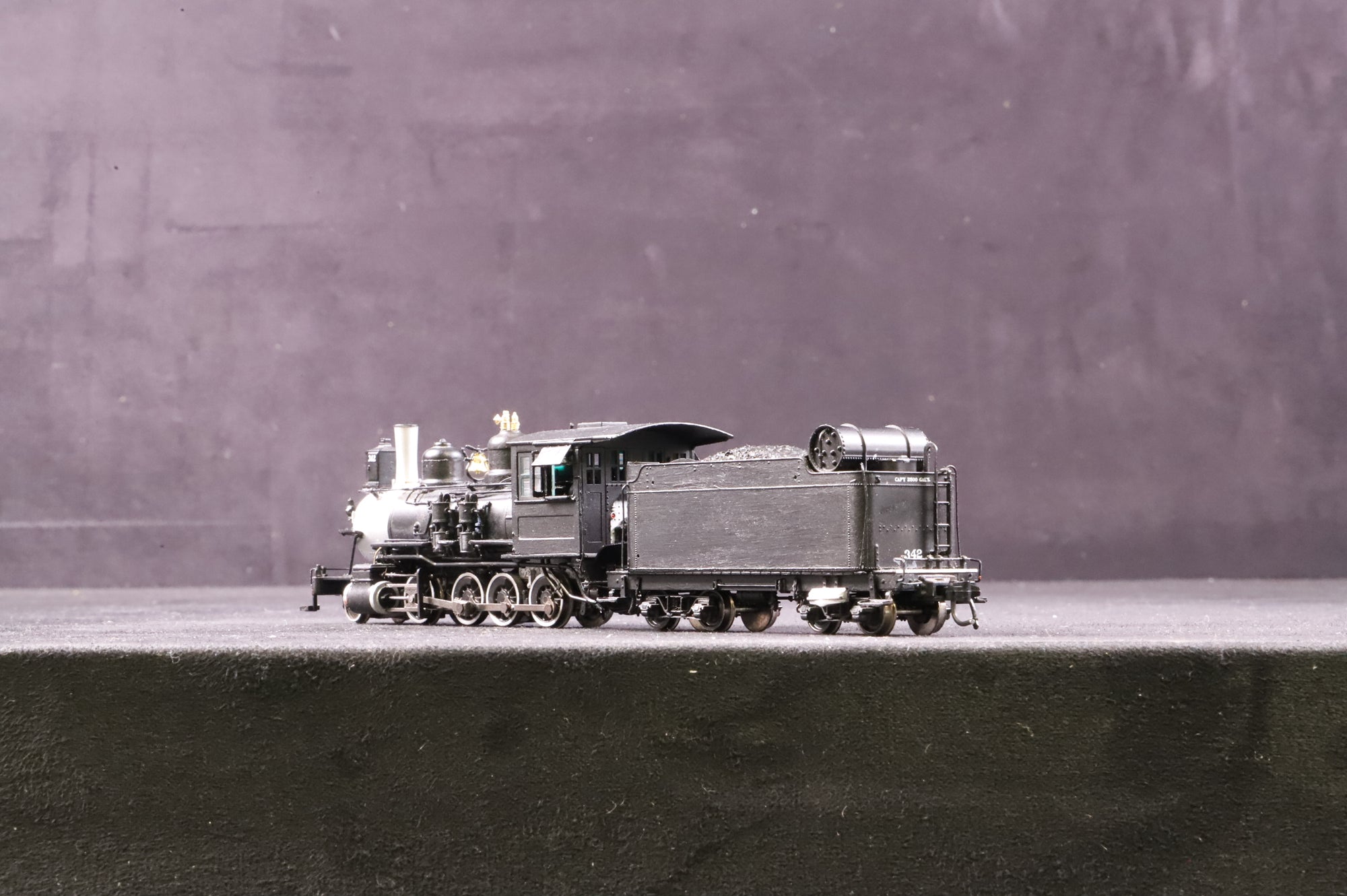 Blackstone Models HOn3 B310209-S C-19 Class No.342 in Denver & Rio Grande Western All Black - DCC Sound