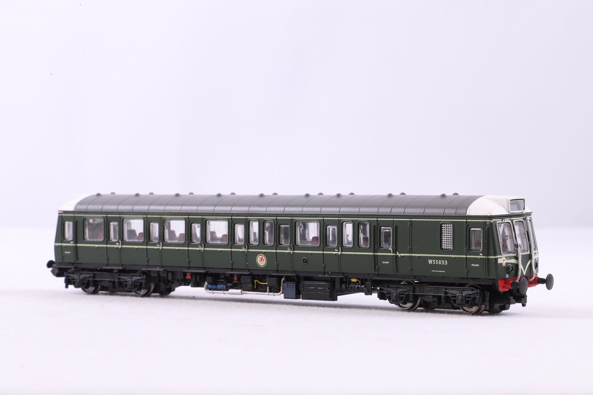 Dapol N 2D-009-003D Class 121 'W55033' BR Green Speed Whiskers DCC Fitted