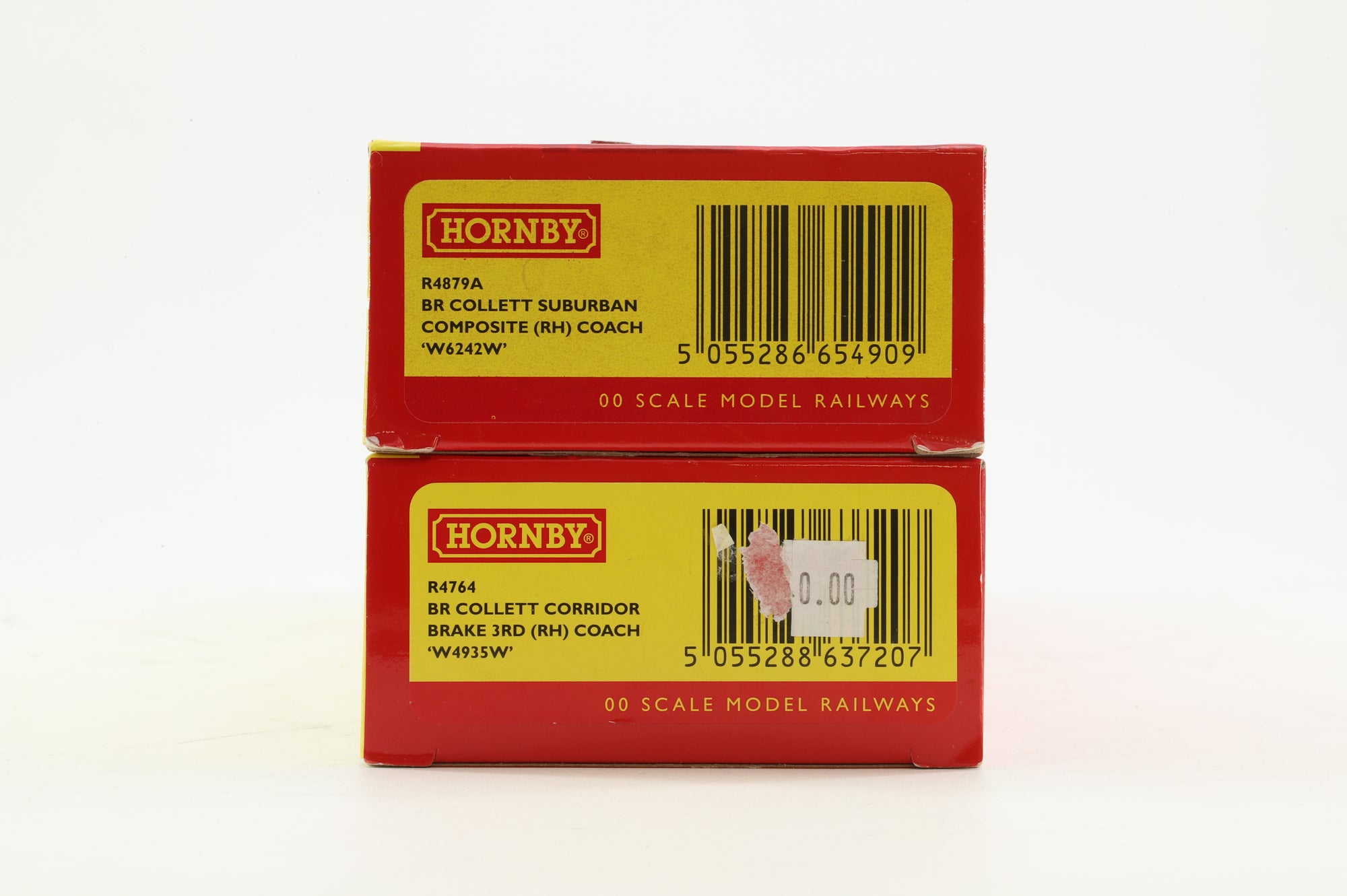 Hornby OO R4879A/4764 Set of 2x Collett Coaches in BR(W) Maroon
