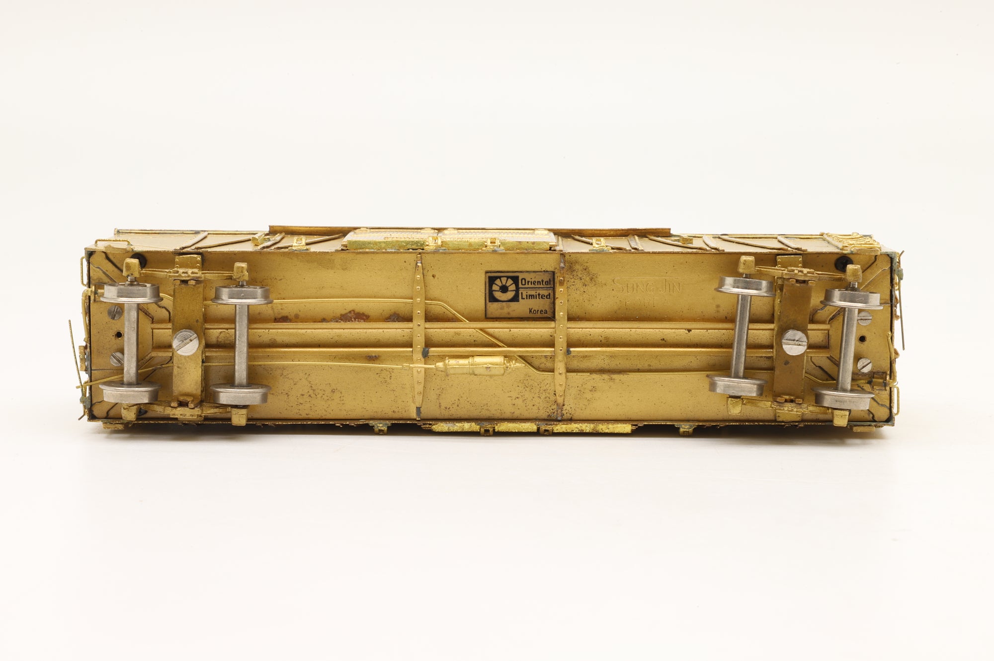 Oriental Limited HO Brass 0386 Automobile Milwaukee Box Car Unpainted