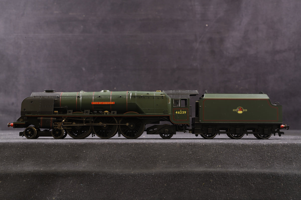 Hornby OO R2312 BR Lined Green 4-6-2 Duchess Class &#39;46239&#39; &#39;City of Chester&#39;