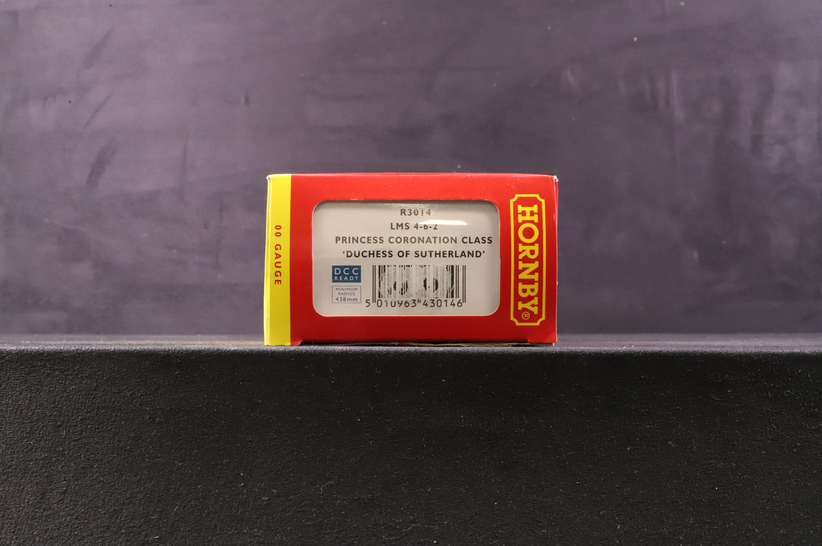Hornby OO R3014 Princess Coronation Class 6233 &#39;Duchess of Sutherland&#39; in LMS Black