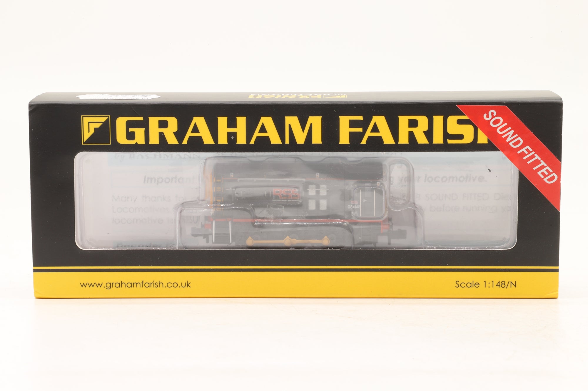 Graham Farish N 371-010SF Class 08 08441 in RSS Livery – DCC Sound