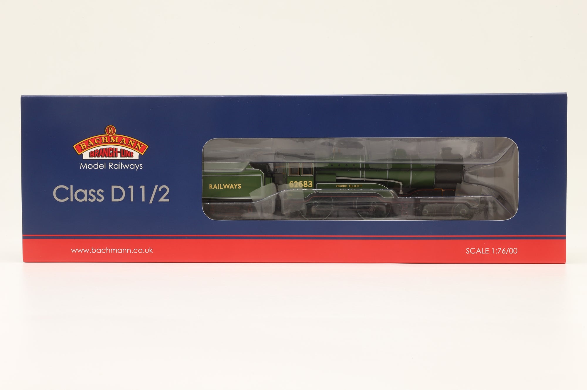 Bachmann OO 31-136K Class D11 '62683' 'Hobbie Elliott' British Railways Green Ltd Ed 417/ 504