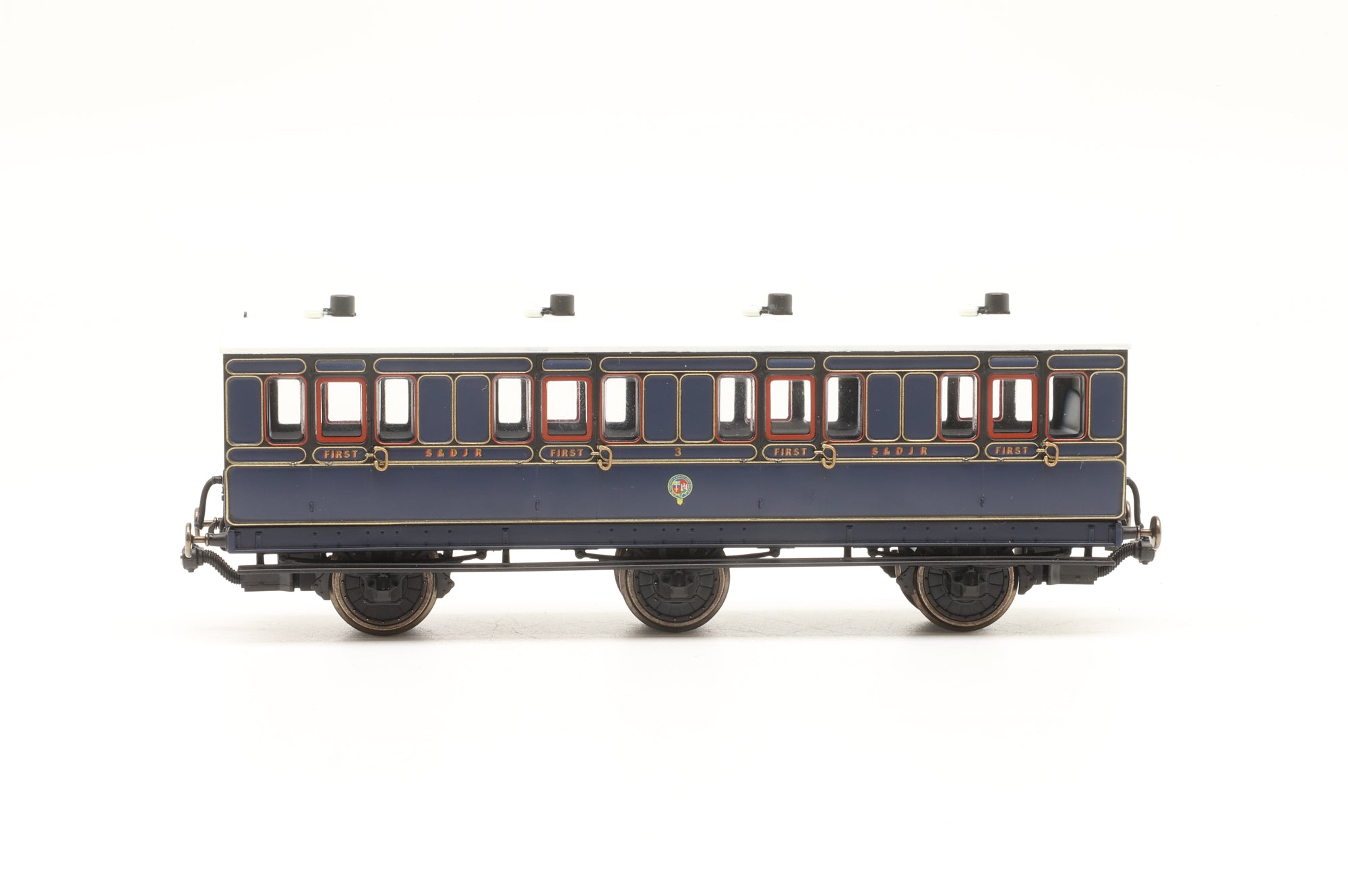 Hornby OO Rake of 8 SDJR Blue Coaches