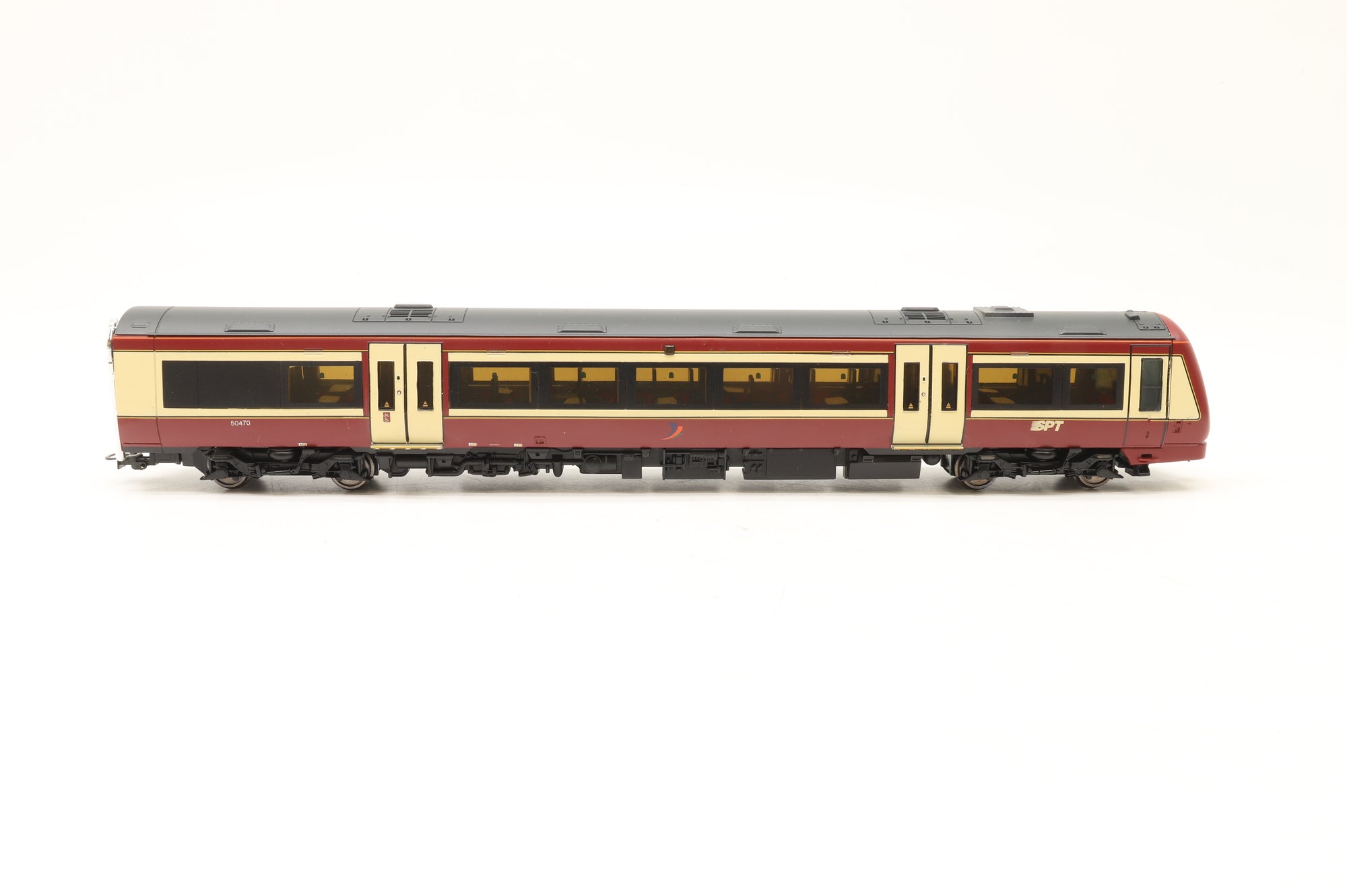 Bachmann OO 32-462 Class 170/3 Turbostar 3-Car DMU in Strathclyde PTE Carmine/Cream