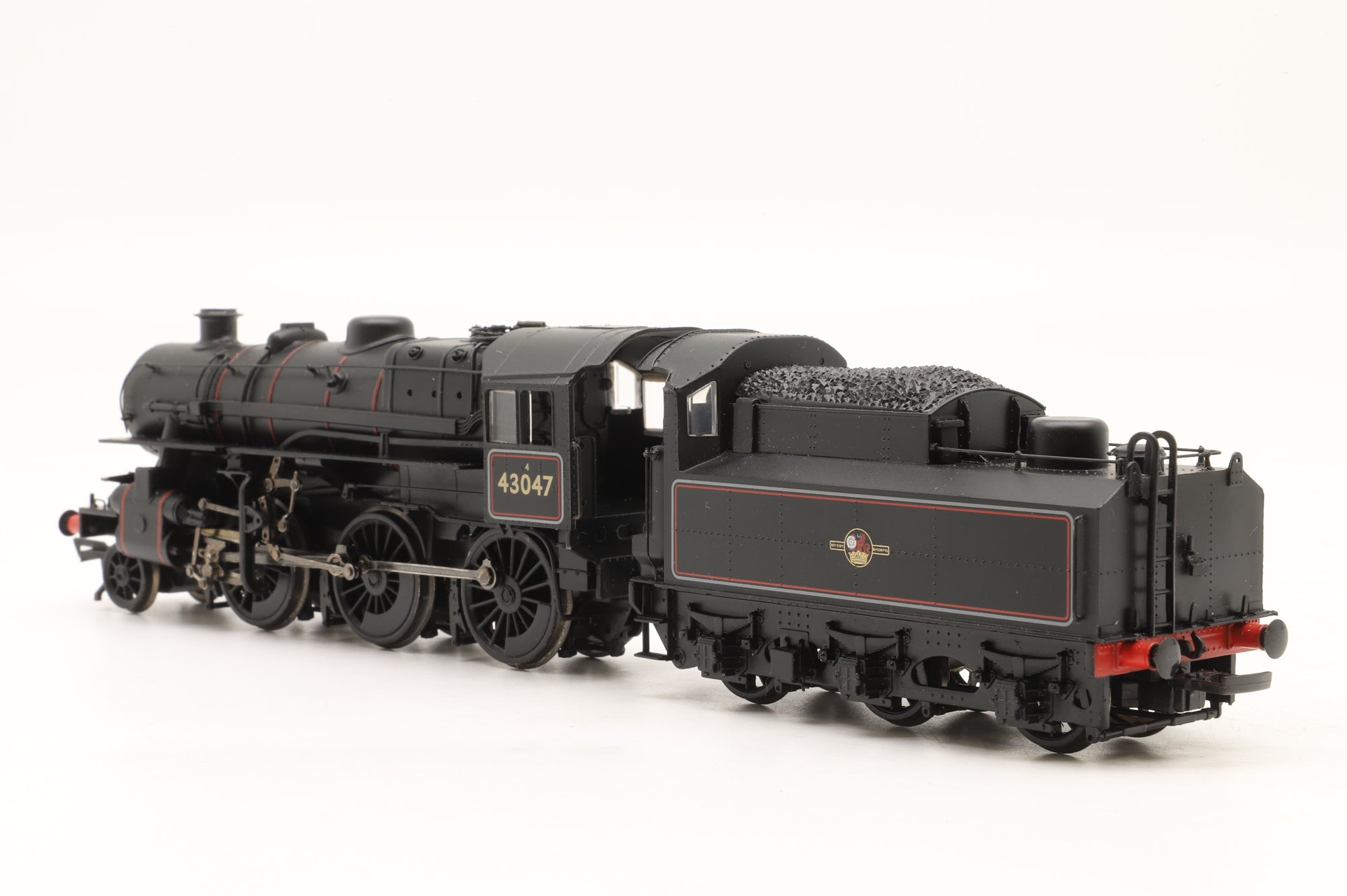 Bachmann OO 32-576 ivatt Class 4 43047 in Lined BR Black L/C