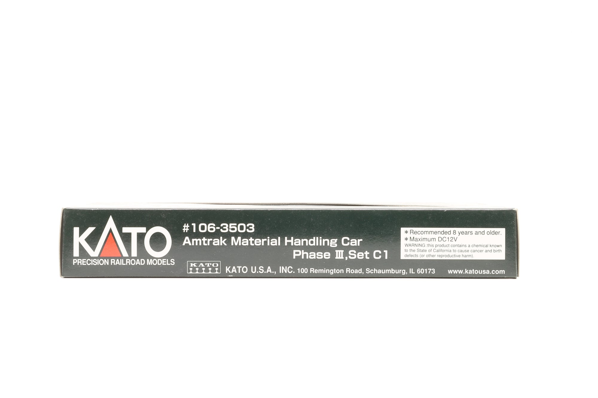 Kato N 106-3503 Twin Pack of Amtrak Material Handling Cars
