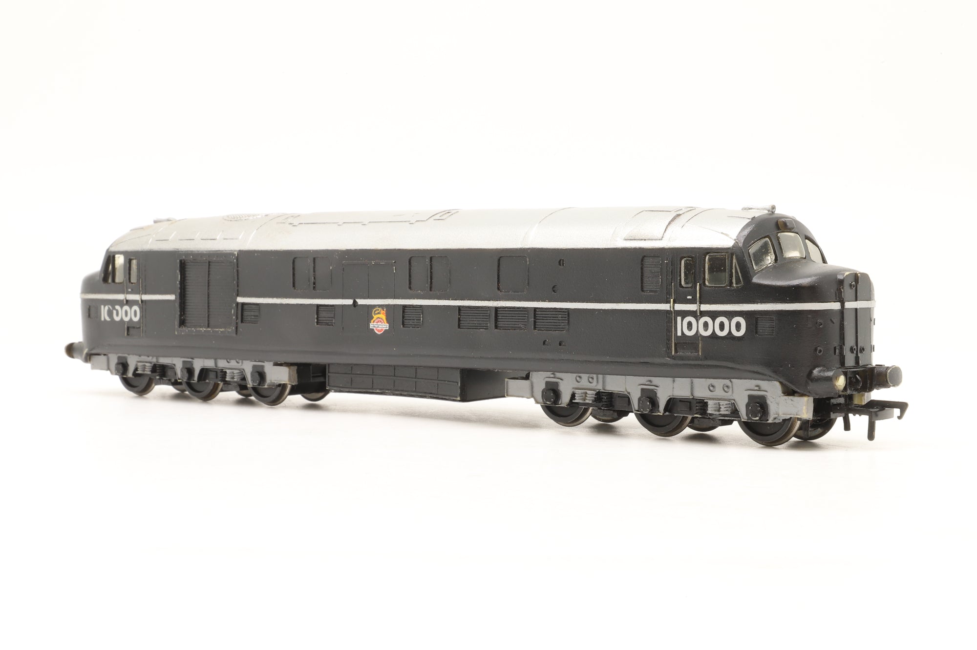 Silver Fox Models OO LMS '10000' BR Black & Silver E/C