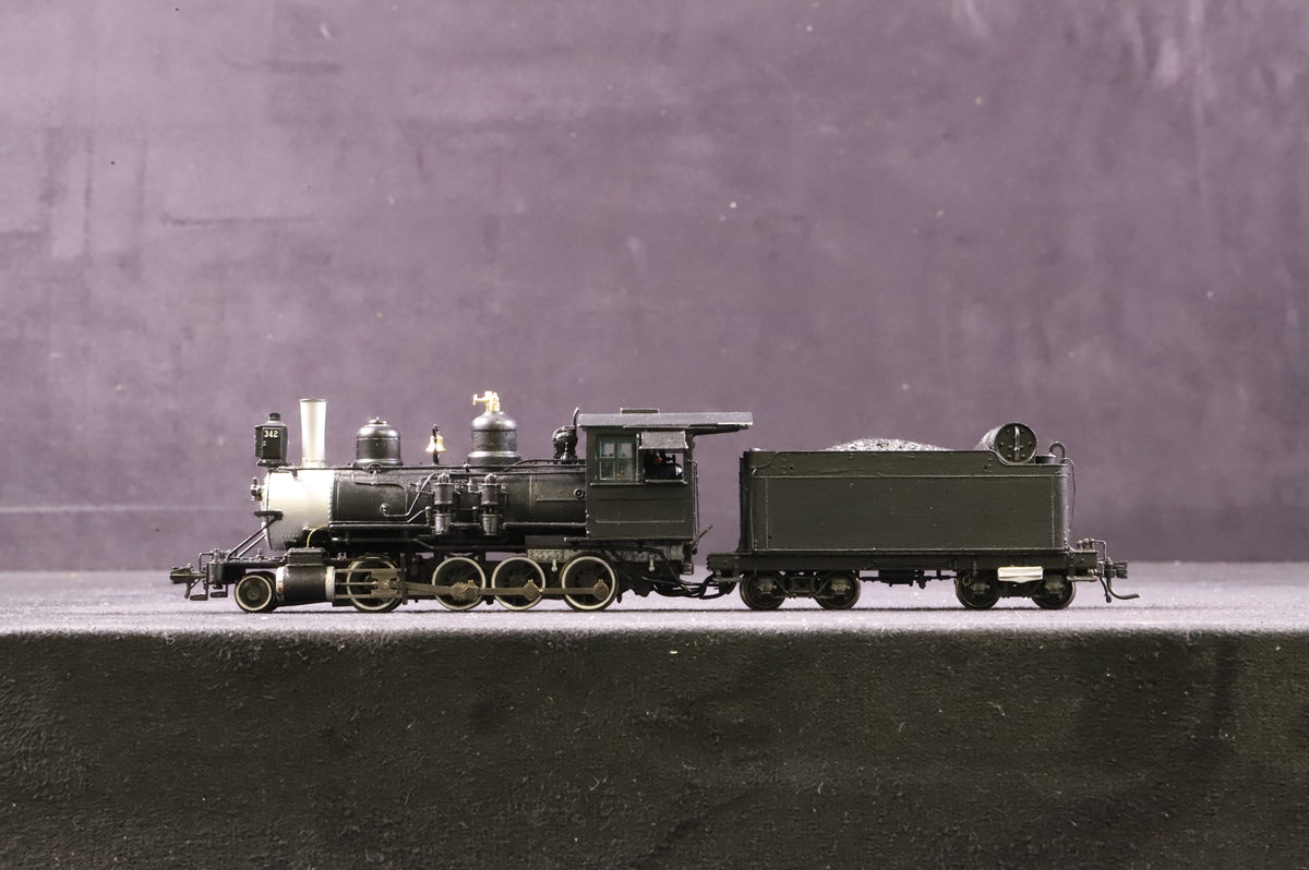Blackstone Models HOn3 B310209-S C-19 Class No.342 in Denver &amp; Rio Grande Western All Black - DCC Sound