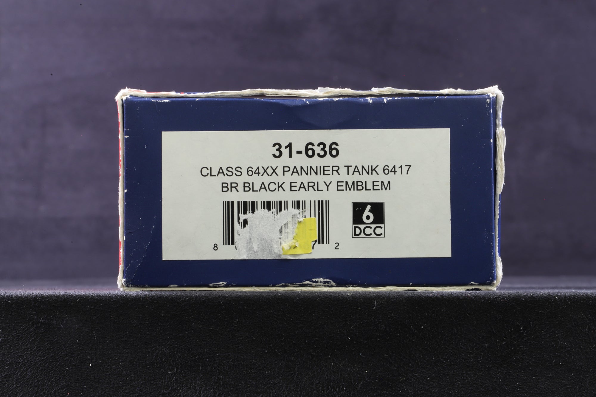 Bachmann OO 31-636 Class 64xx Pannier Tank '6417' BR Black E/C