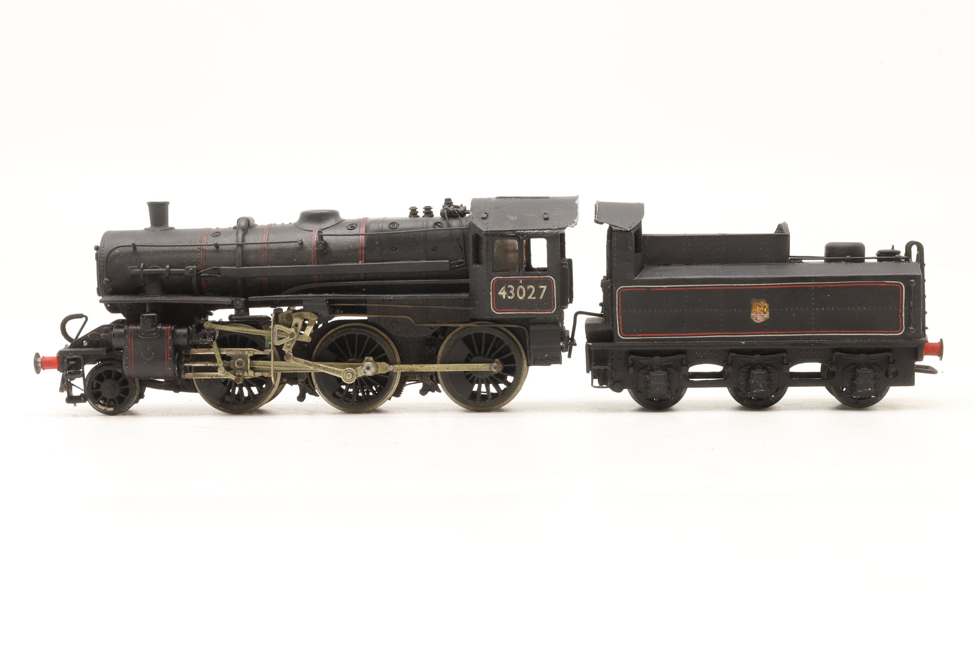 WORKSHOP Milholme Models OO Ivatt Class 4 '43027' BR Lined Black E/C Kit Built