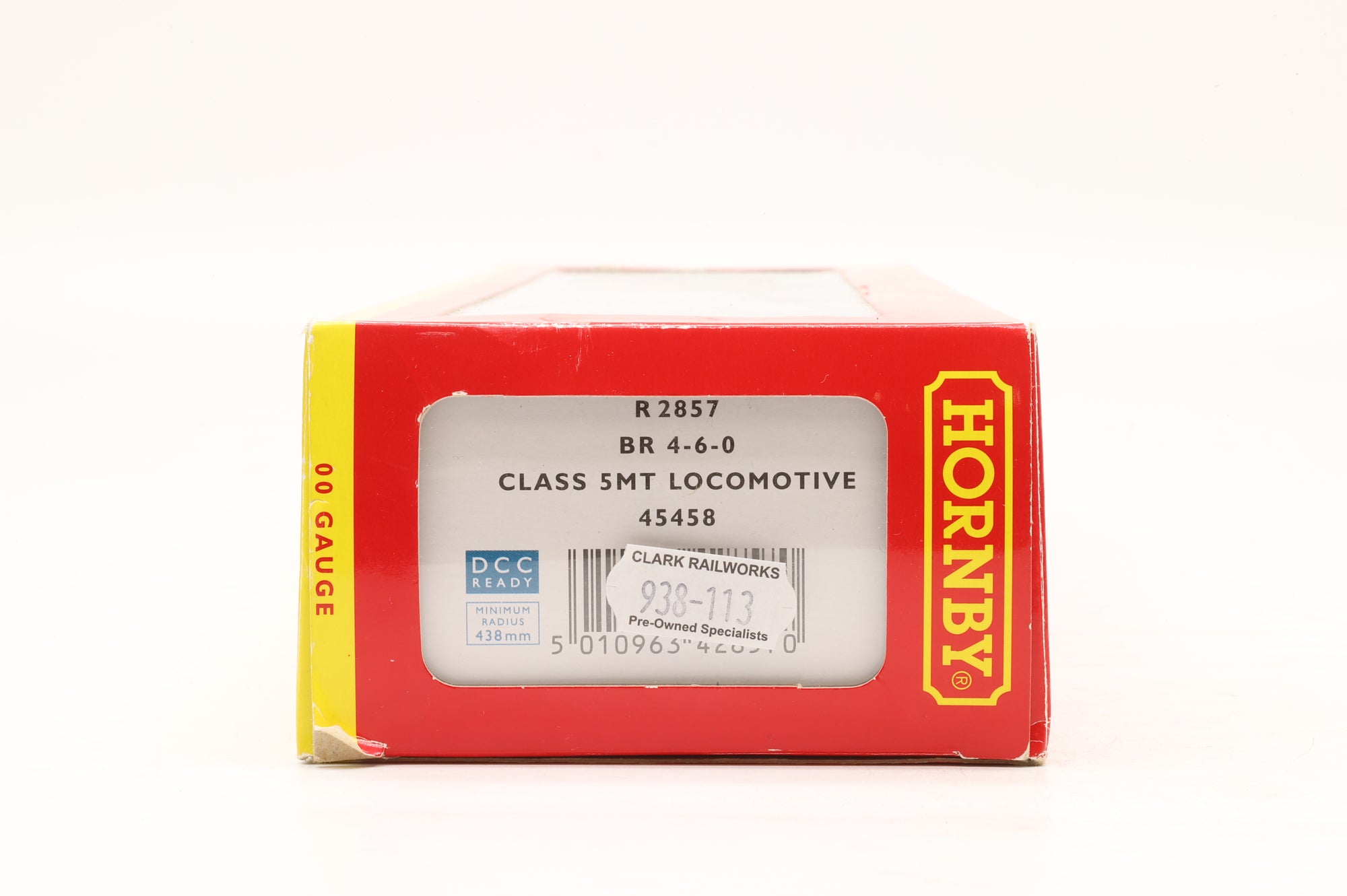 Hornby OO R2857 Class 5MT '45458' BR Lined Black L/C