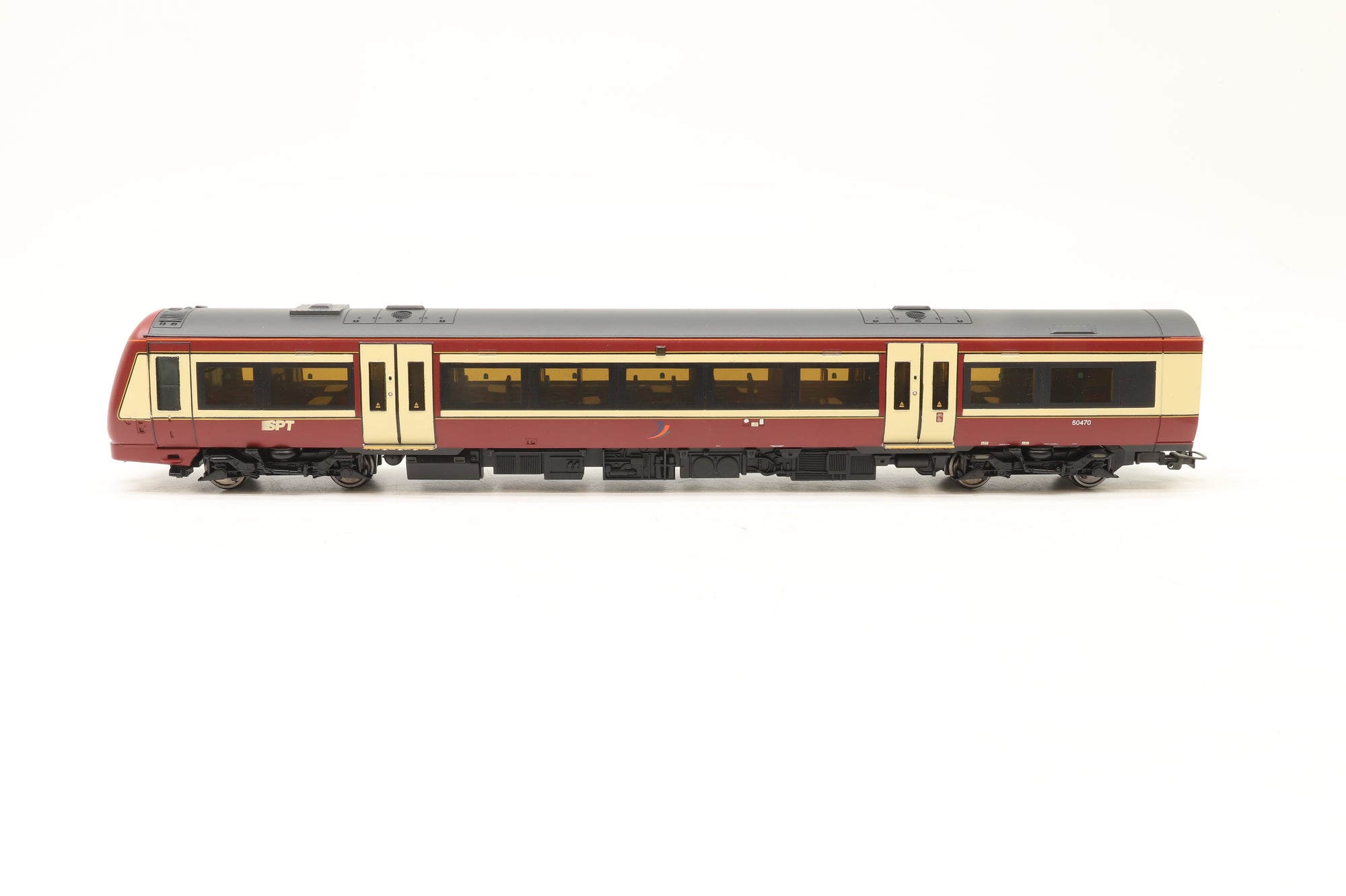 Bachmann OO 32-462 Class 170/3 Turbostar 3-Car DMU in Strathclyde PTE Carmine/Cream