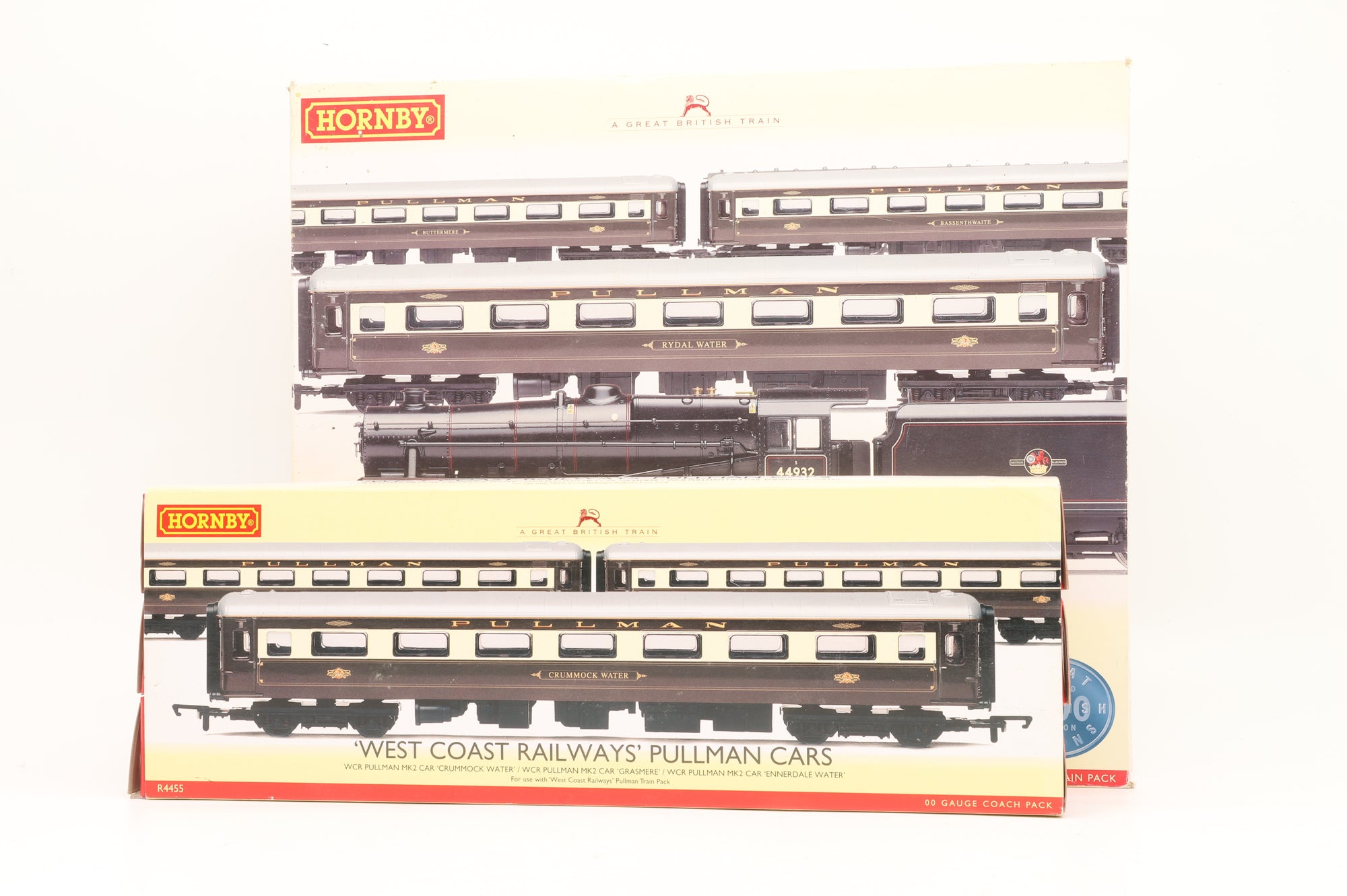 Hornby OO R2979 & R4455 West Coast Pullman Set & 3 Extra Coach Pack Ltd Ed 477/ 1000