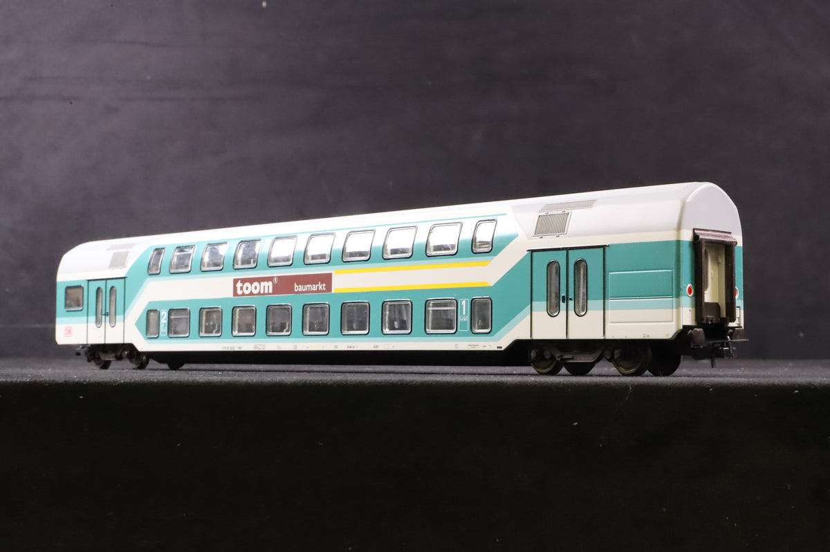 Sachsen Modelle HO Pack Of 3 Toom  Baumarkt Double Deck Coaches