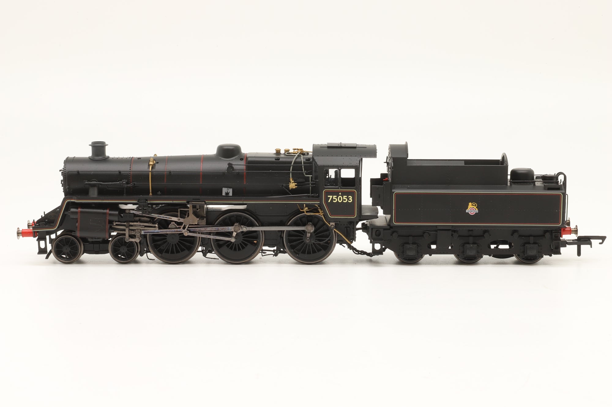 Hornby OO R3548 Standard 4MT 75053 in Lined BR Black w/ Early Crests
