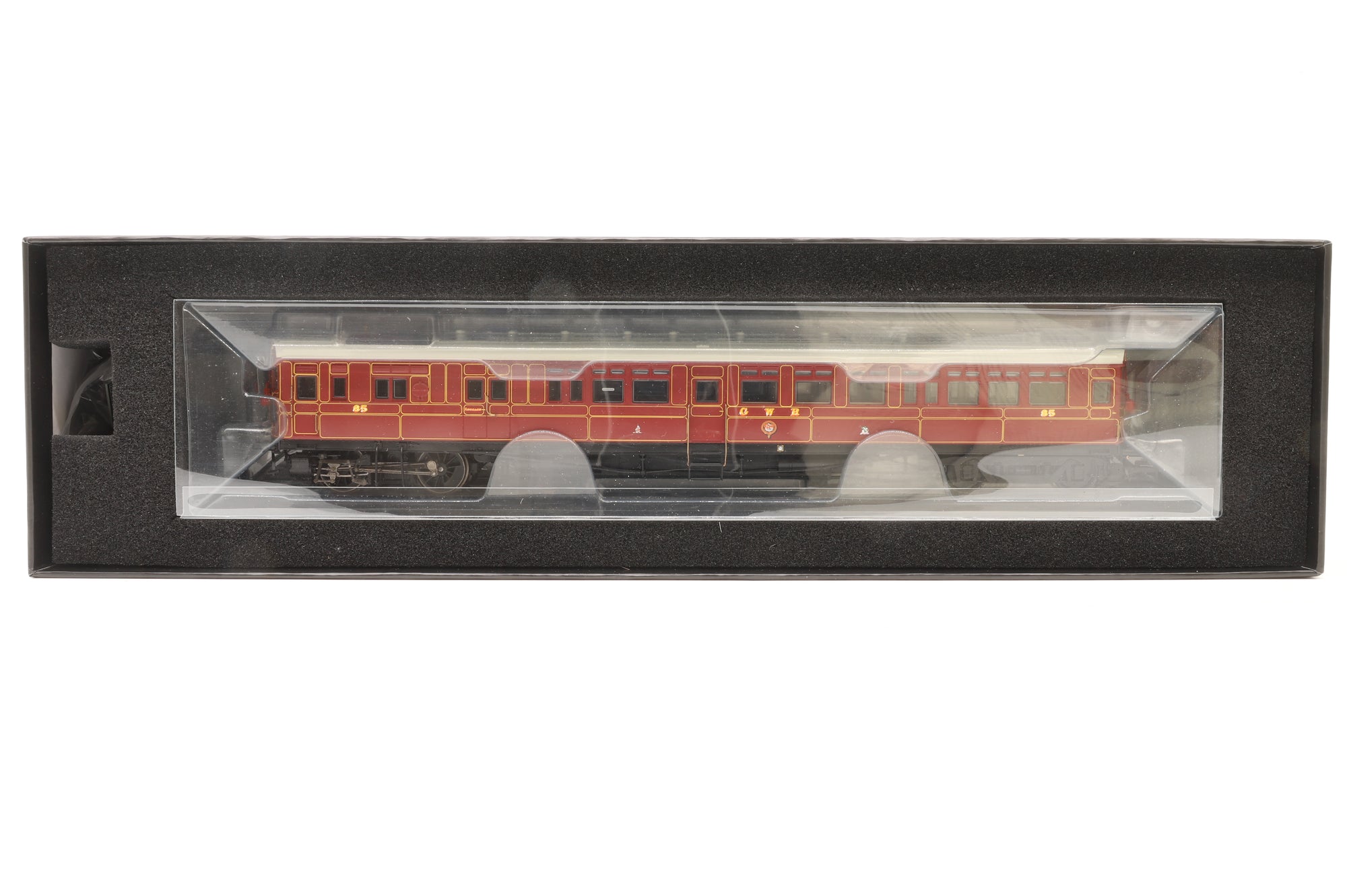 KMRC OO K2304SF GWR Steam Railmotor No.85 GWR Crimson Lake DCC Sound