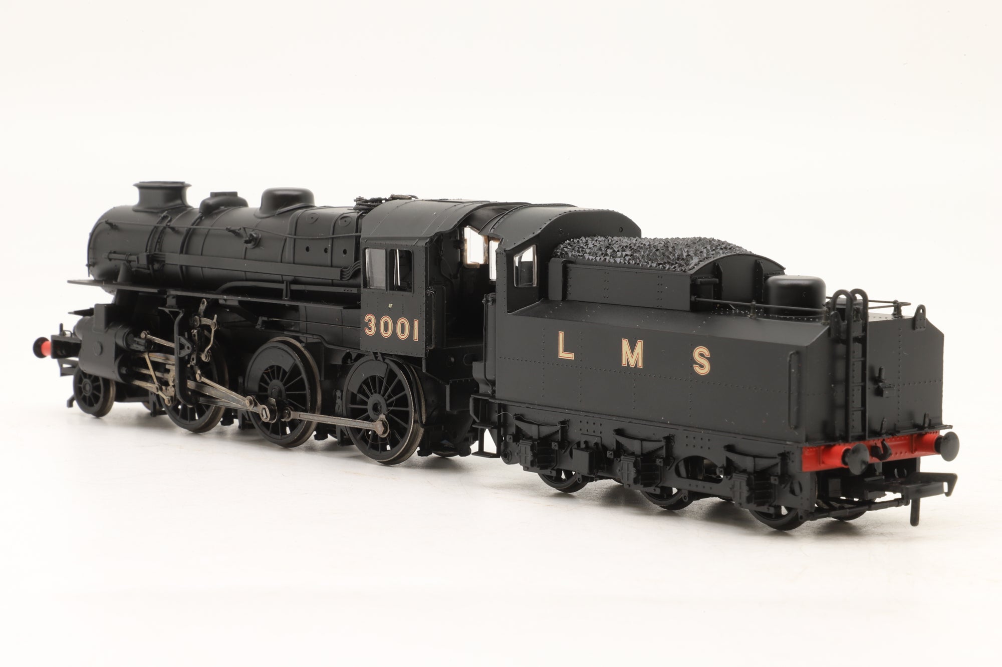Bachmann OO 32-575 Ivatt Class 4 '3001' LMS Black Double Chimney