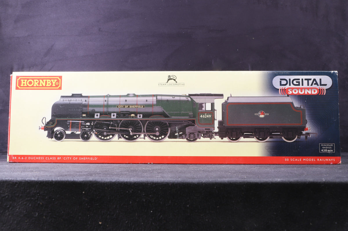Hornby OO R2782XS BR 4-6-2 Duchess Class 8P &#39;City of Sheffield&#39;, DCC Sound