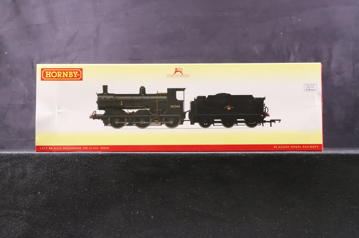 Hornby OO R3420 Drummond Class 700 0-6-0 &#39;30346&#39; BR Black L/C