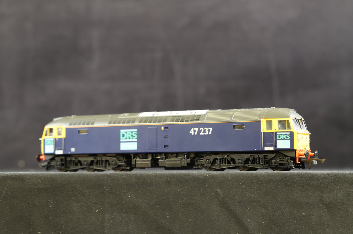 Heljan OO 4697 Class 47 Co-Co &#39;47237&#39; DRS Blue - Rail Express Special Ed, DCC Fitted