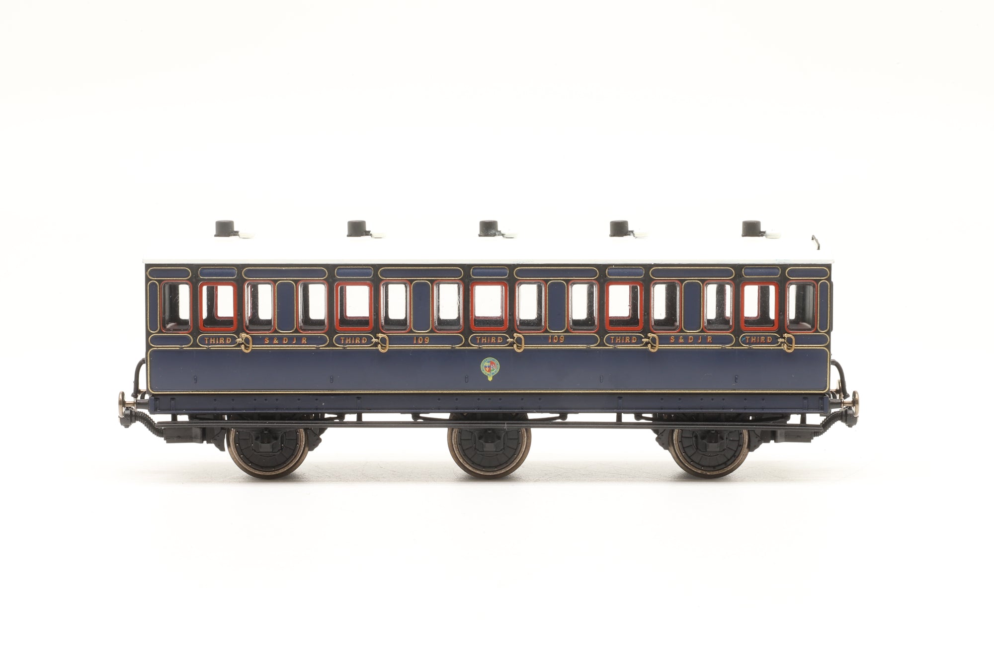 Hornby OO Rake of 8 SDJR Blue Coaches