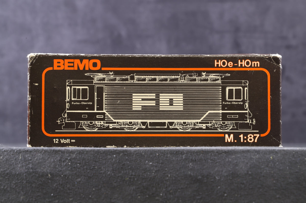 Bemo HOE/ HOm Electric Locomotive Ge 4/4 III Nr. 81 &amp; 82