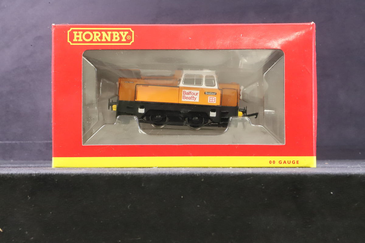 Hornby OO R3353 Sentinel 0-4-0 Shunter in Balfour Beatty Orange