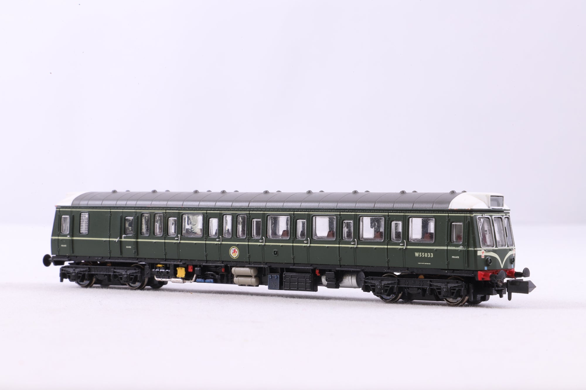 Dapol N 2D-009-003D Class 121 'W55033' BR Green Speed Whiskers DCC Fitted