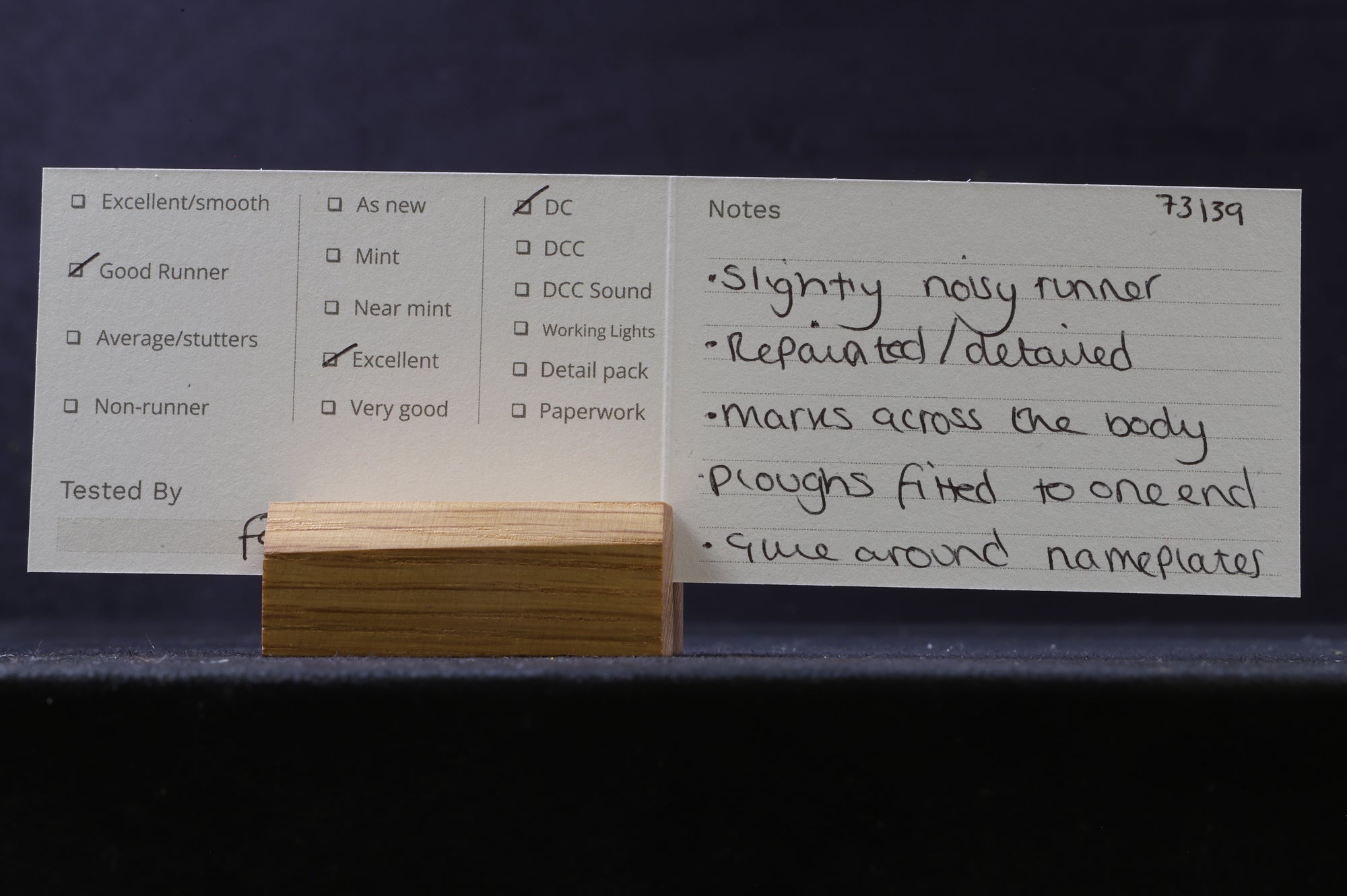 Hornby OO Class 73 '73139' BR Blue Large Logo Repainted & Detailed