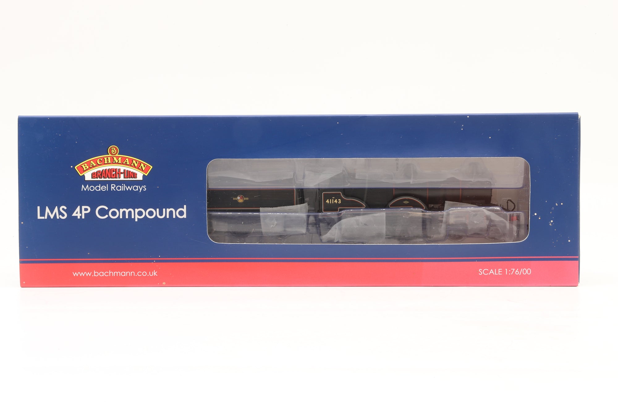 Bachmann OO 31-933A LMS Compound '41143' BR Lined Black L/C