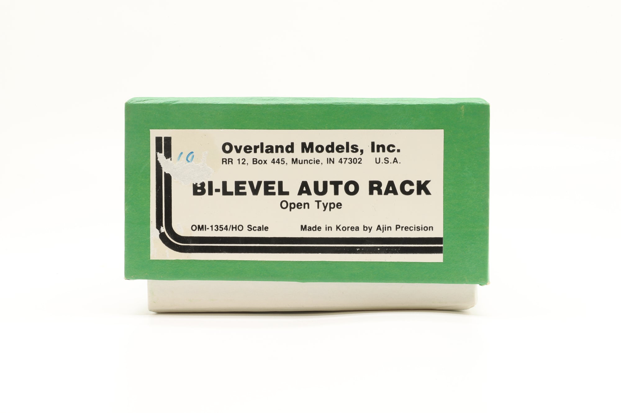 Overland Models Inc. HO Brass OMI-1354 Bi-Level Auto Rack Open Type Unpainted