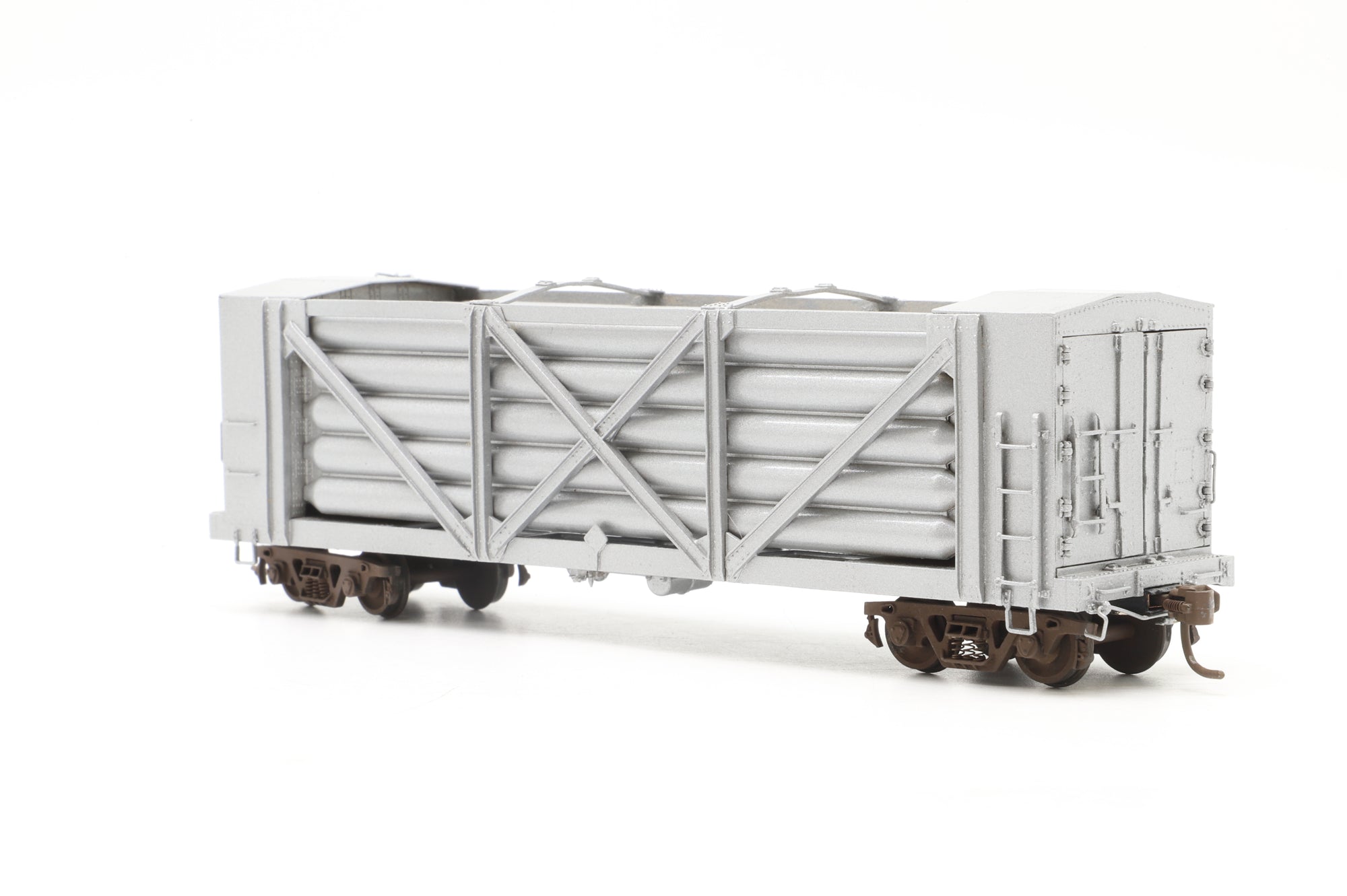 Brass HO Hopper Type Wagon Weathered
