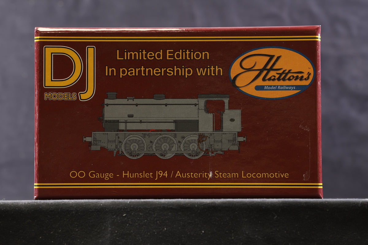 Hattons/ DJ Models OO J9407 Class J94 &#39;No4&#39; NCB Buckworth Colliery Lined Black, DCC Fitted