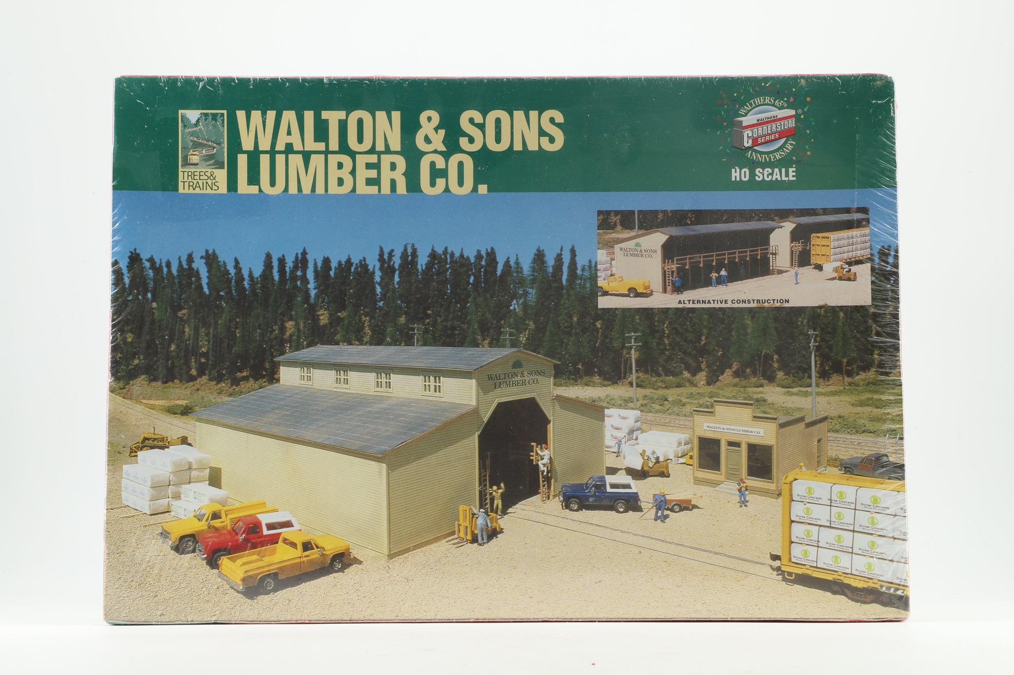 Walthers HO 933-3057 Walton & Sons Lumber Co. Kit